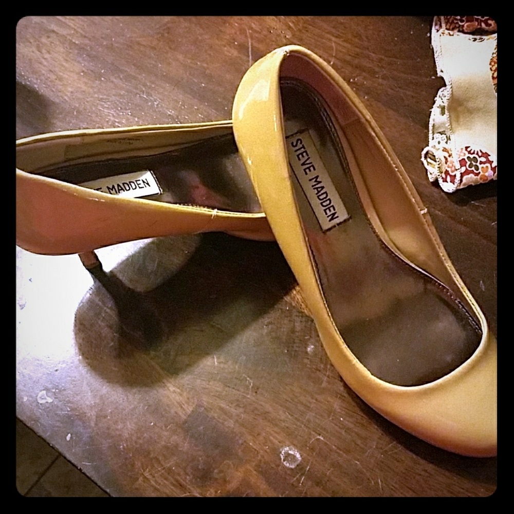 Steve Madden Pinelope pumps (nude)